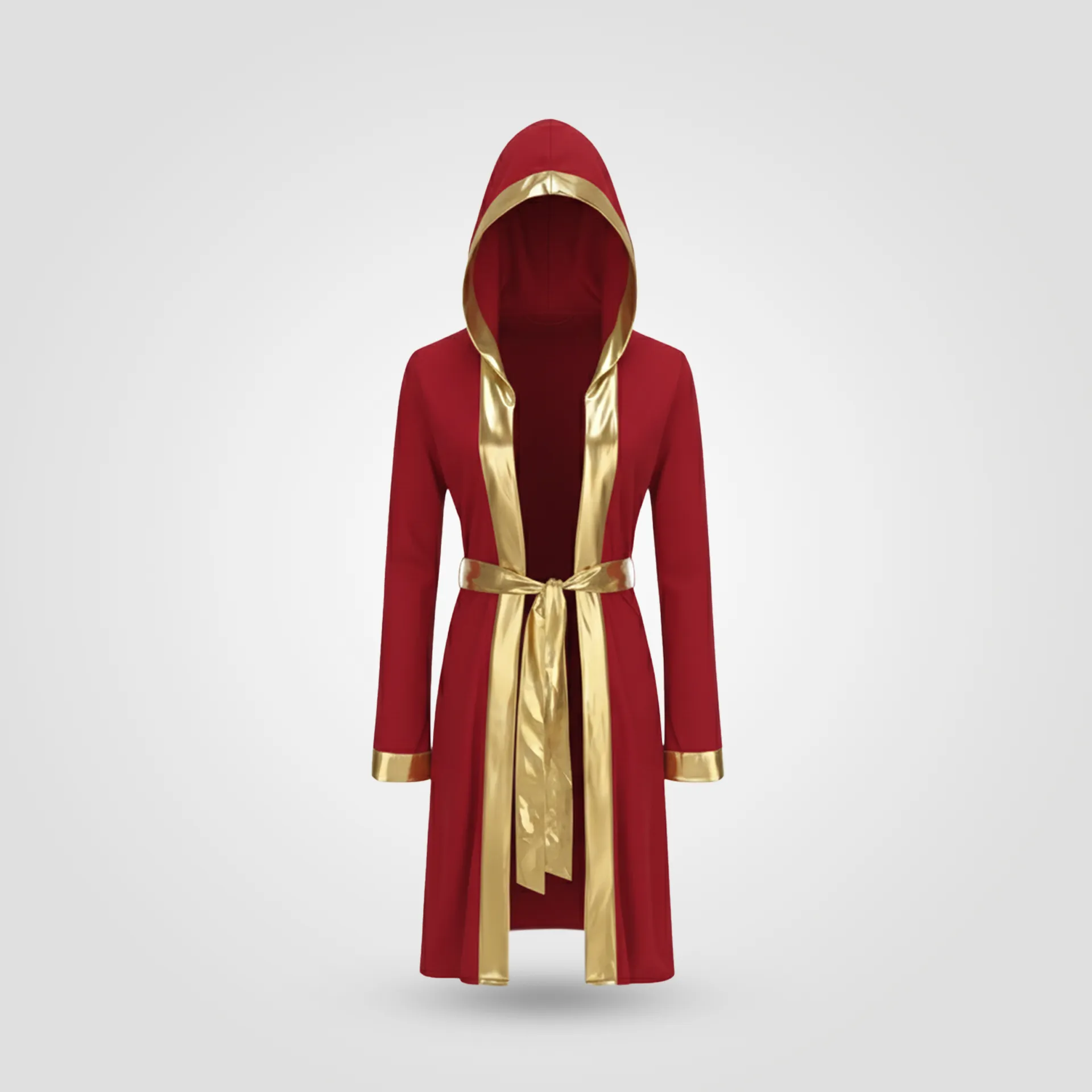 Reign Grandeur Boxing Robe Red (front)