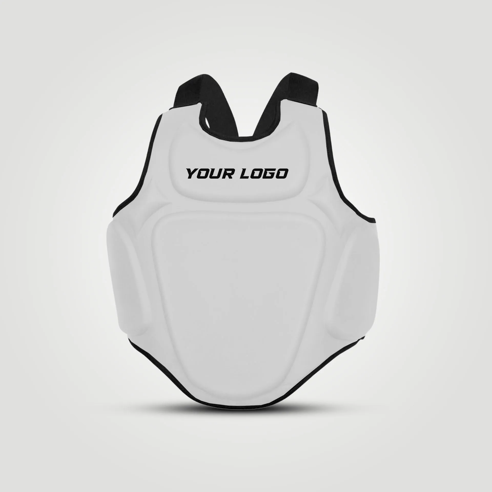 Shield Impact Chest Protector CP-04 White Front
