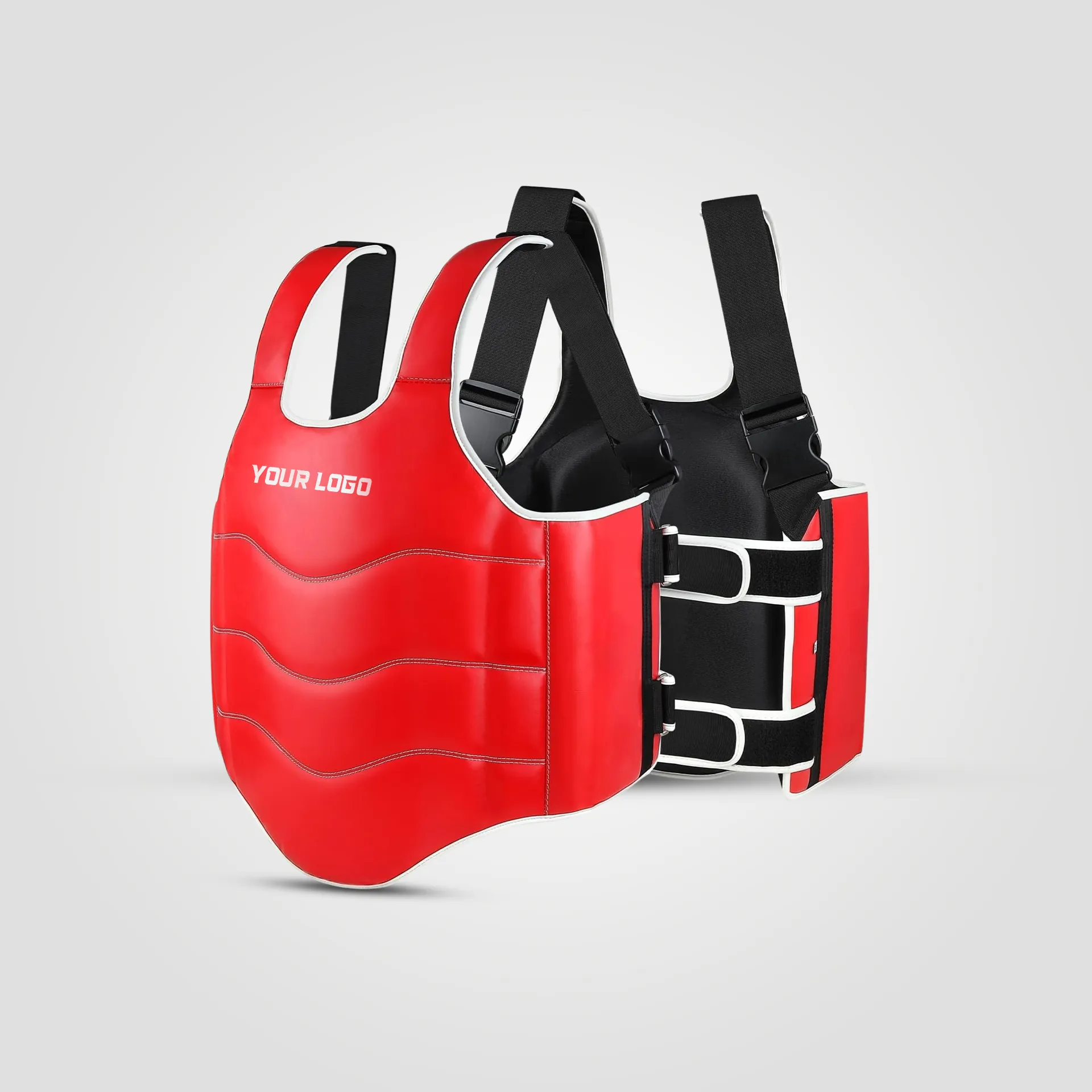Shield Torso Chest Protector CP-02 Red