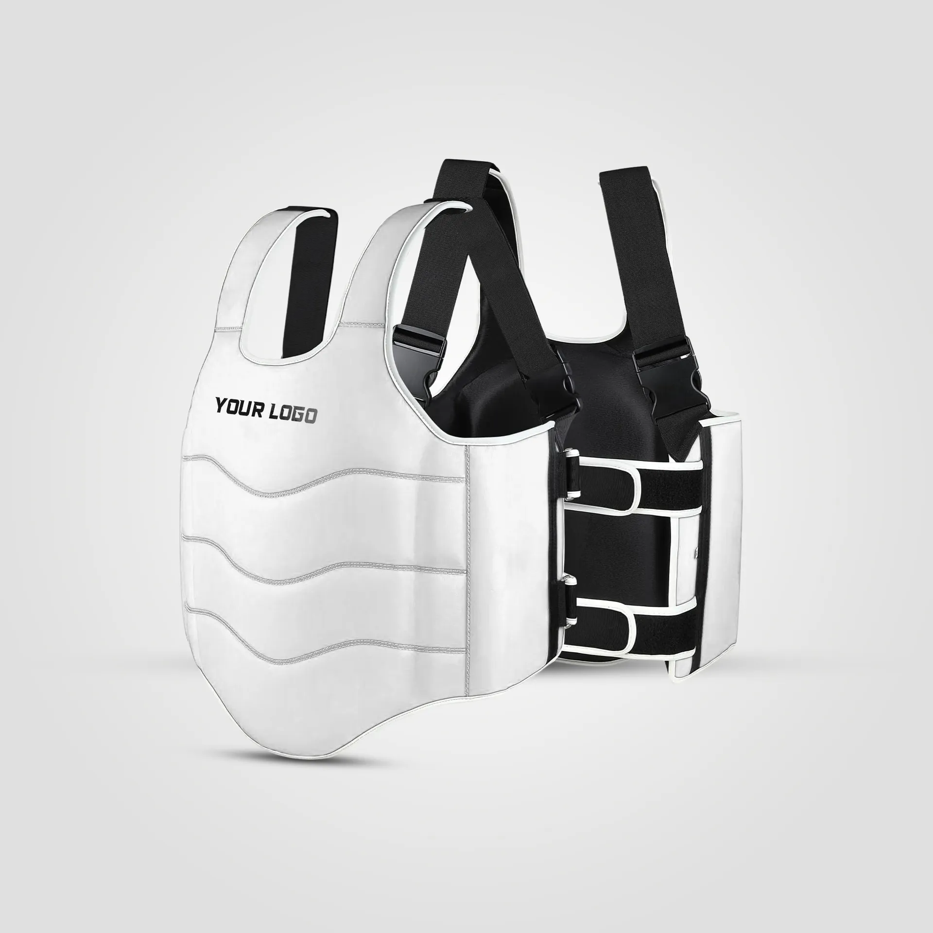 Shield Torso Chest Protector CP-02 White